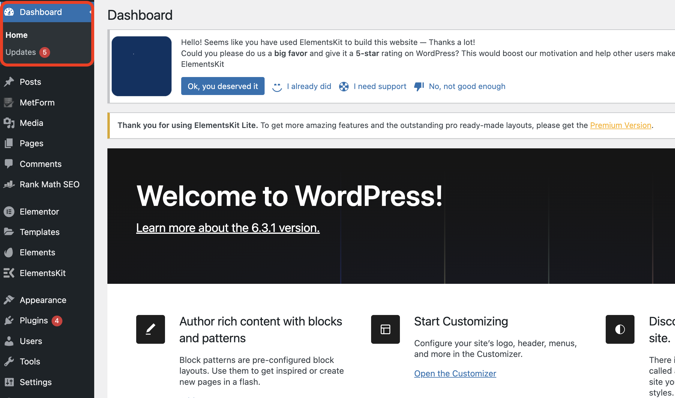 Cómo construir un sitio web con WordPress