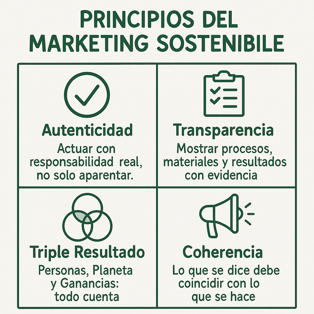 Principios del marketing sostenible