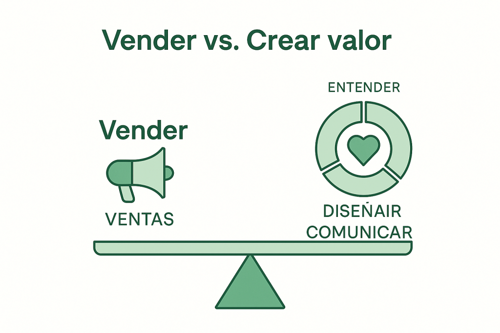 vender vs crear valor