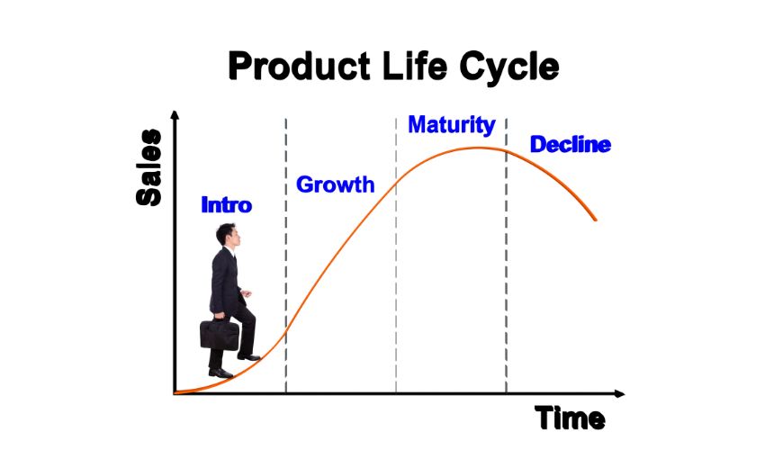 ciclo de vida del producto en tiempo