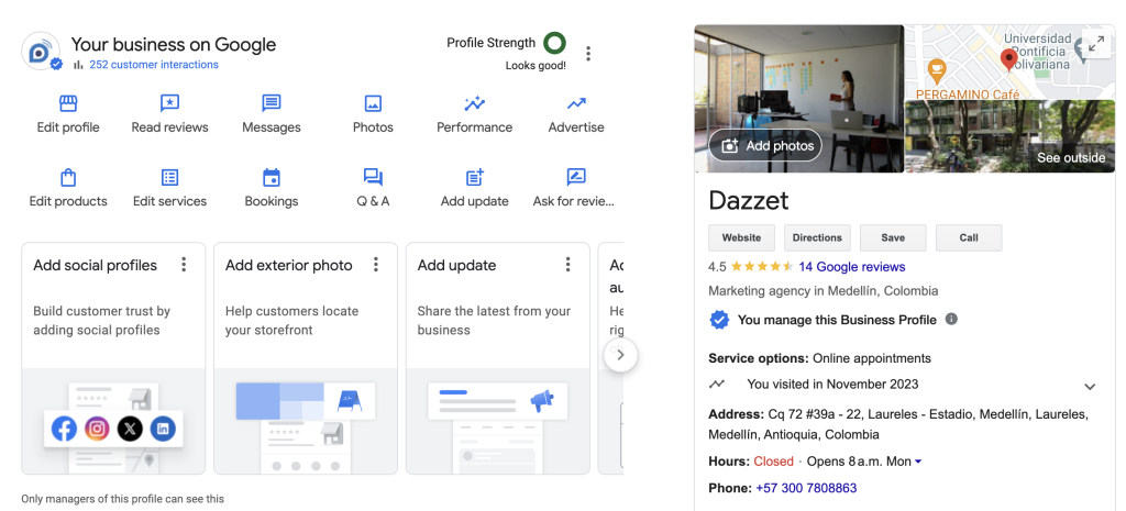 Google Business Dazzet