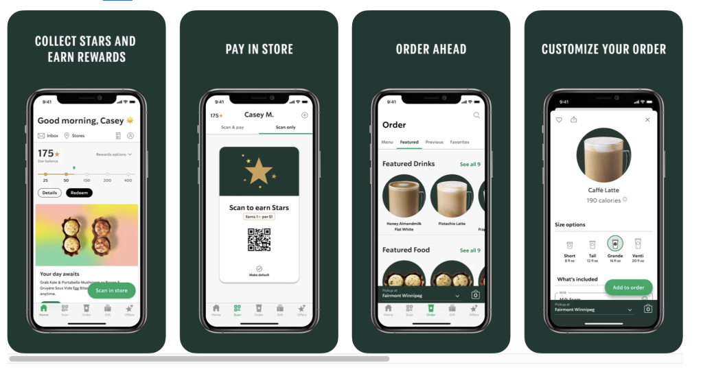 starbucks app